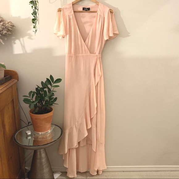 Lulus Dresses & Skirts - Lulus High-Low Wrap Dress